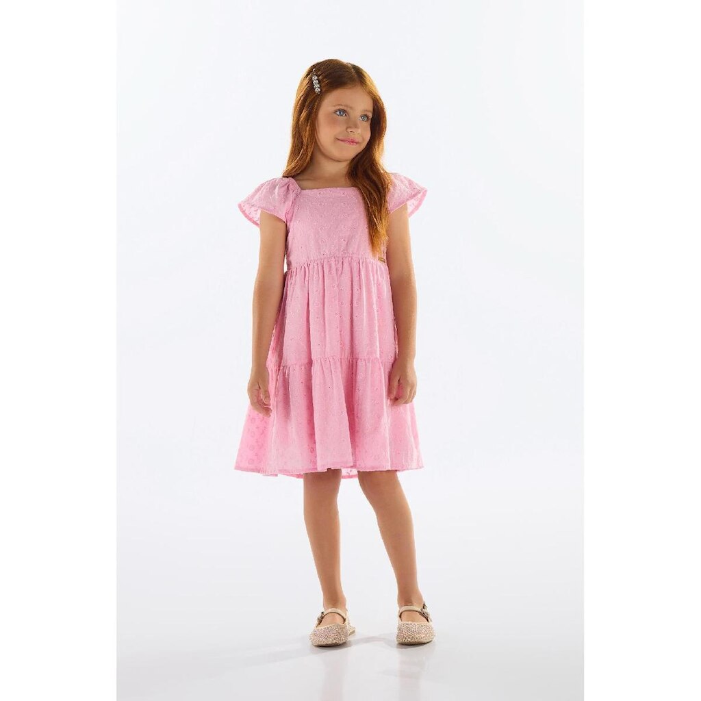 Vestido em Laise Infantil Quimby