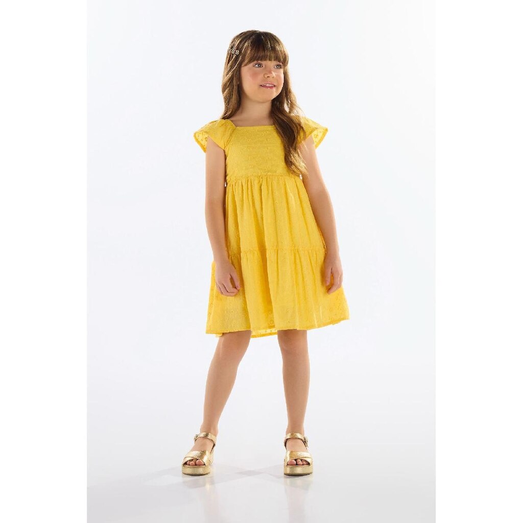 Vestido em Laise Infantil Quimby