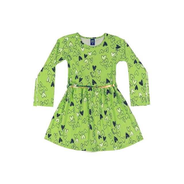 Vestido Estampado Infantil Bee Loop