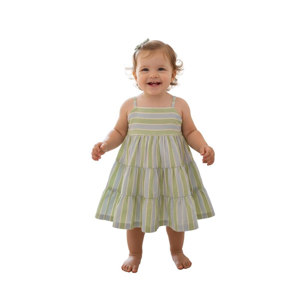 Vestido Fábula Malha Jardim Doce