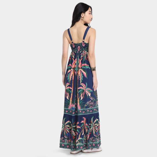 Vestido Farm Cropped Encanto da Natureza Feminino