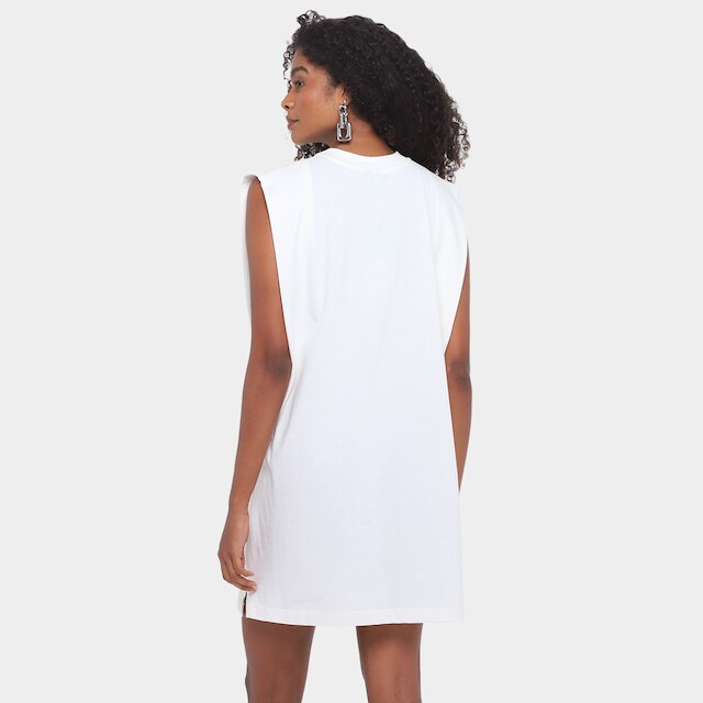 Vestido Farm Curto Engradados Farm Rio