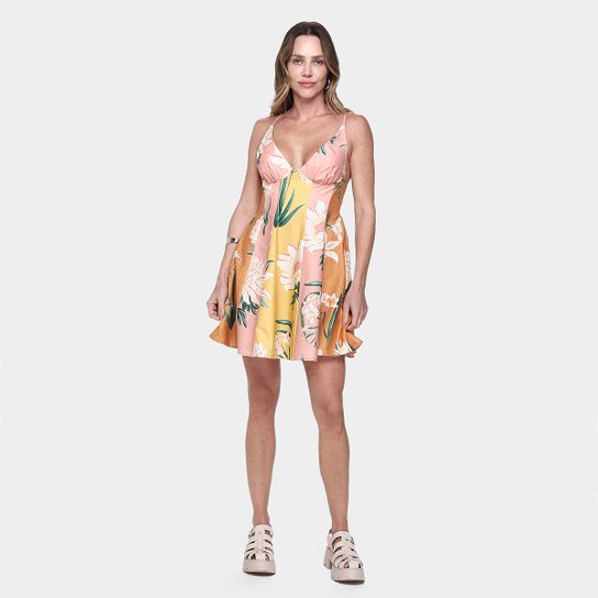 Vestido Farm Curto Floral Alice