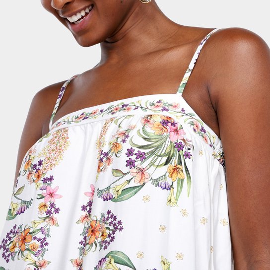 Vestido Farm Maria Passáro em Flor Feminino