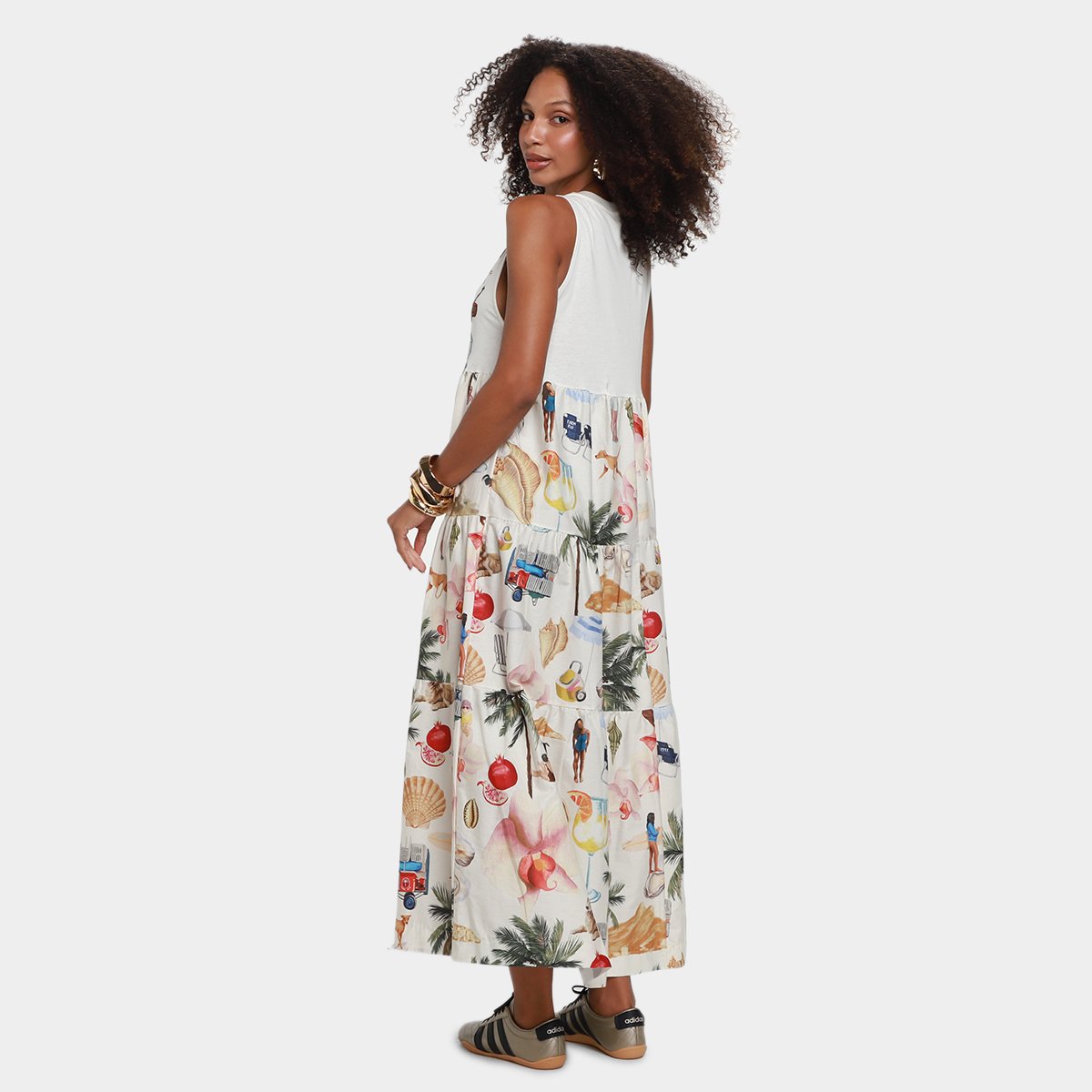 Vestido Farm Natureza Feminino - 1