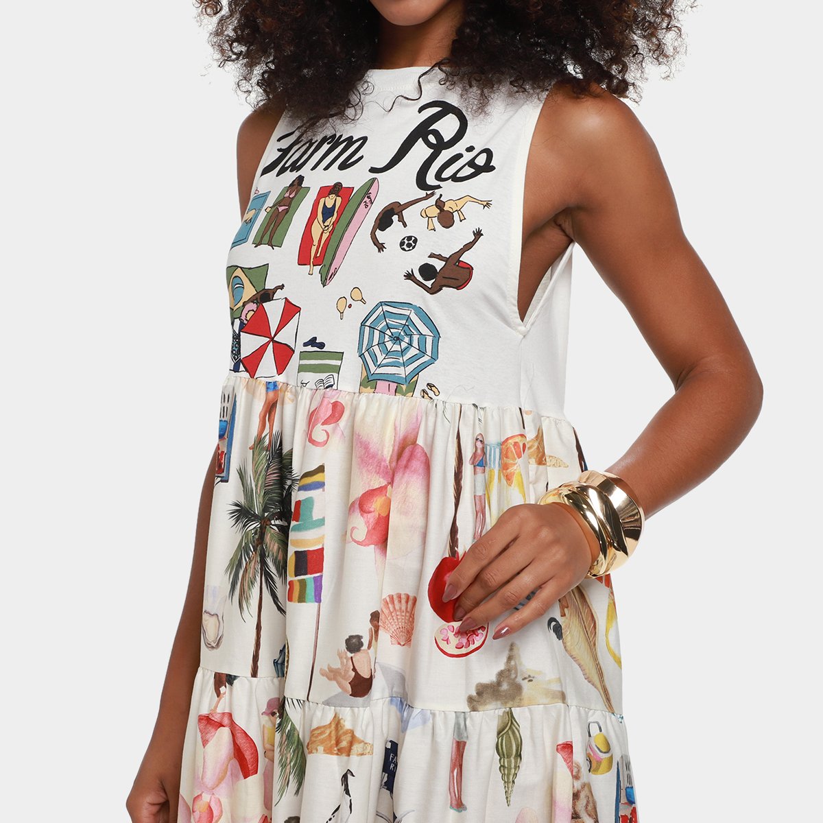 Vestido Farm Natureza Feminino - 2