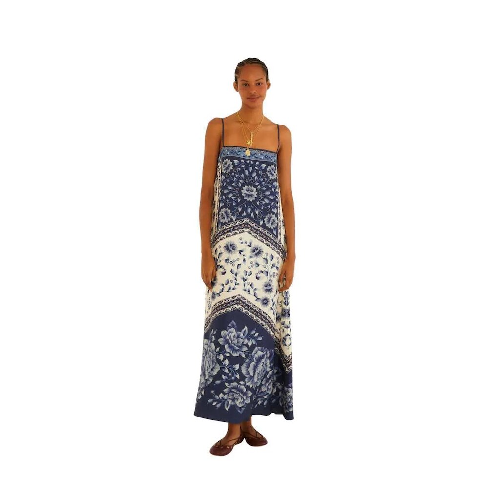 Vestido Farm Rio Cropped Nara