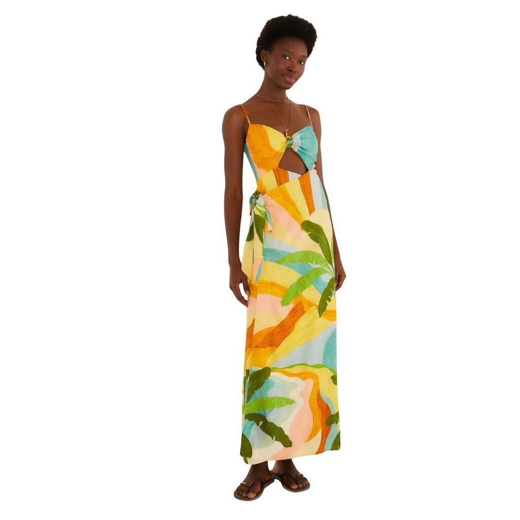 Vestido Farm Rio Transpasse Paisagem Carioca