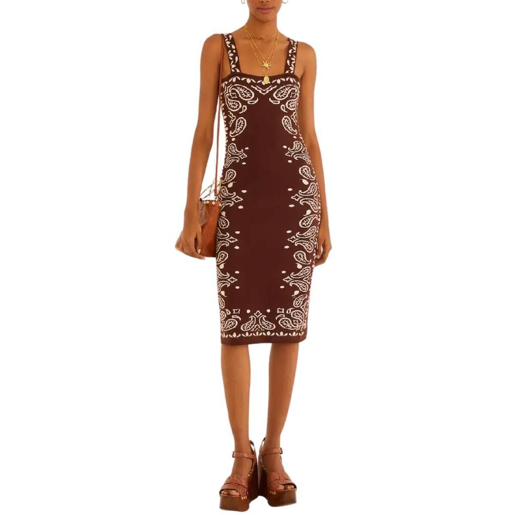 Vestido Farm Rio Tricot Nicole