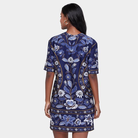Vestido Farm T-Shirt Básico Marcelle Feminino