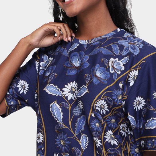 Vestido Farm T-Shirt Básico Marcelle Feminino