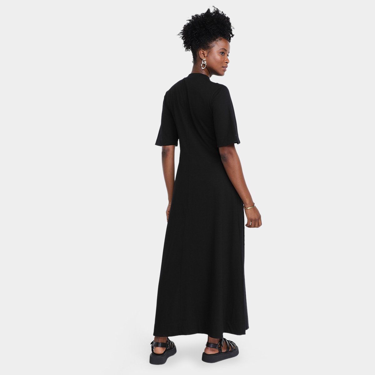 Vestido Farm T-Shirt Cropped - 1