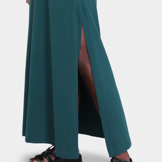 Vestido Farm T-Shirt Fenda Feminino