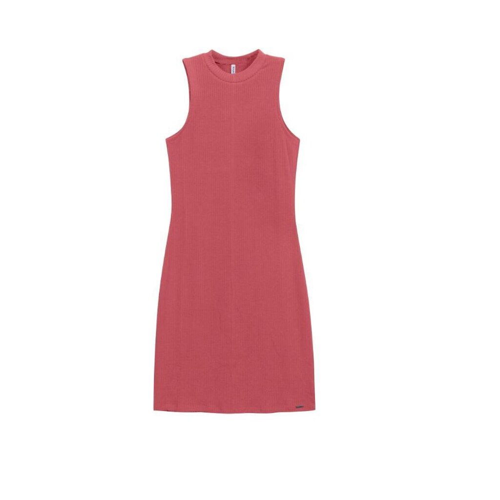 Vestido Feminino Canelado Sem Manga Marialicia Ref. 52111