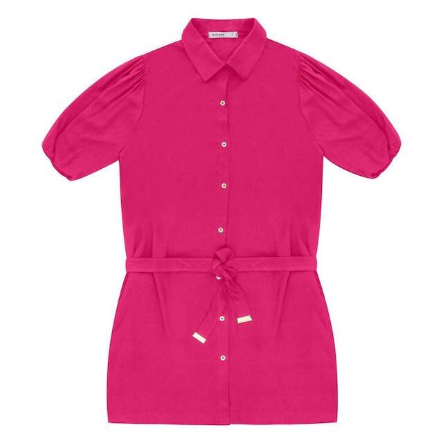 Vestido Feminino Chemise de Viscose Endless