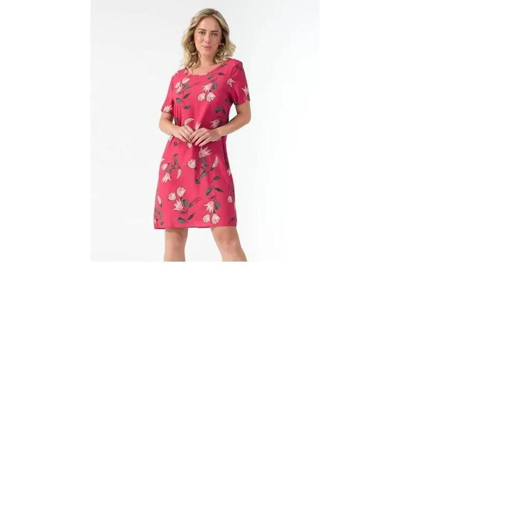 Vestido feminino estampado com decote nas costas