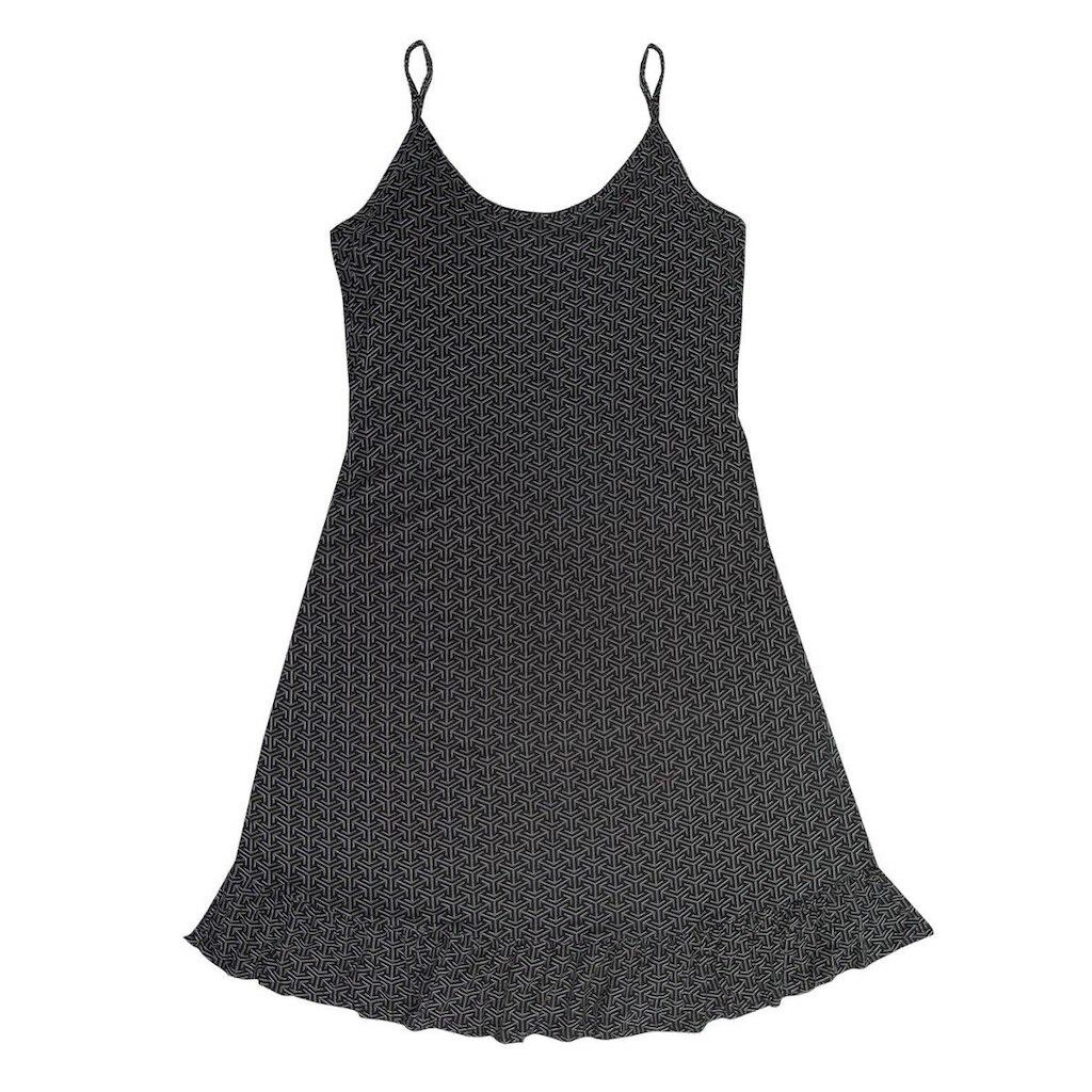 Vestido Feminino Estampado Rovitex Preto M