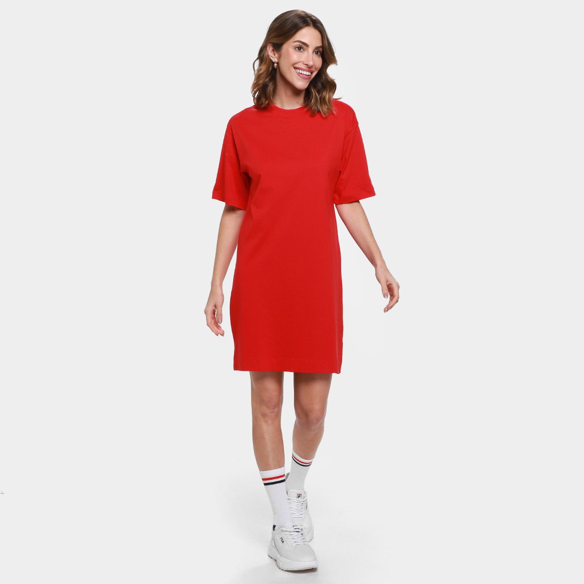 Vestido Fila Mid Basic Feminino - 4