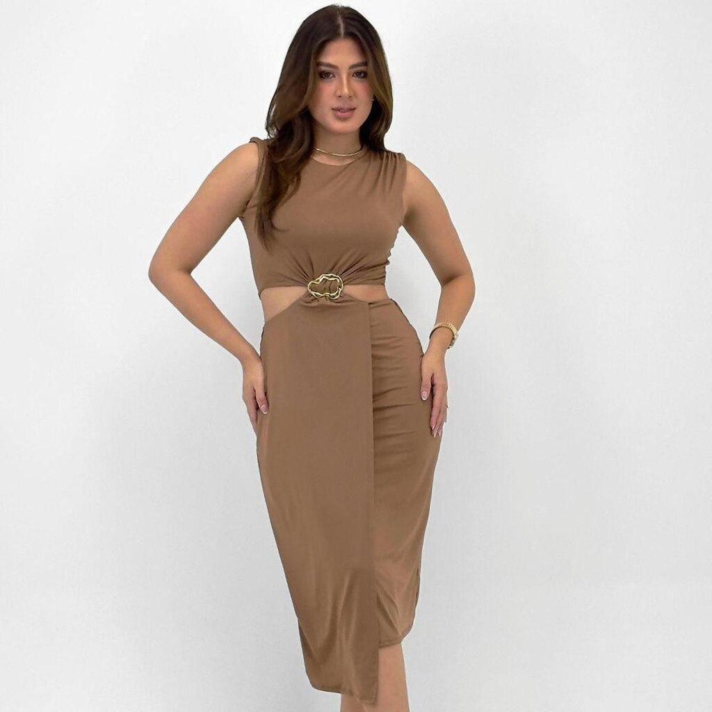 Vestido Formitz Regata Midi Feminino
