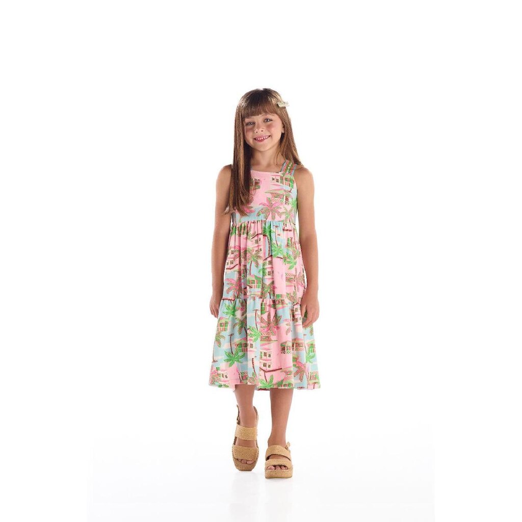 Vestido Infantil Cotton Quimby
