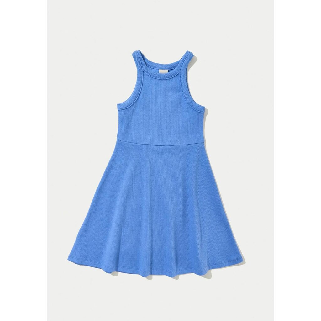 Vestido Infantil Curto Canelado