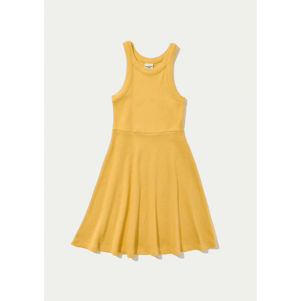 Vestido Infantil Curto Canelado