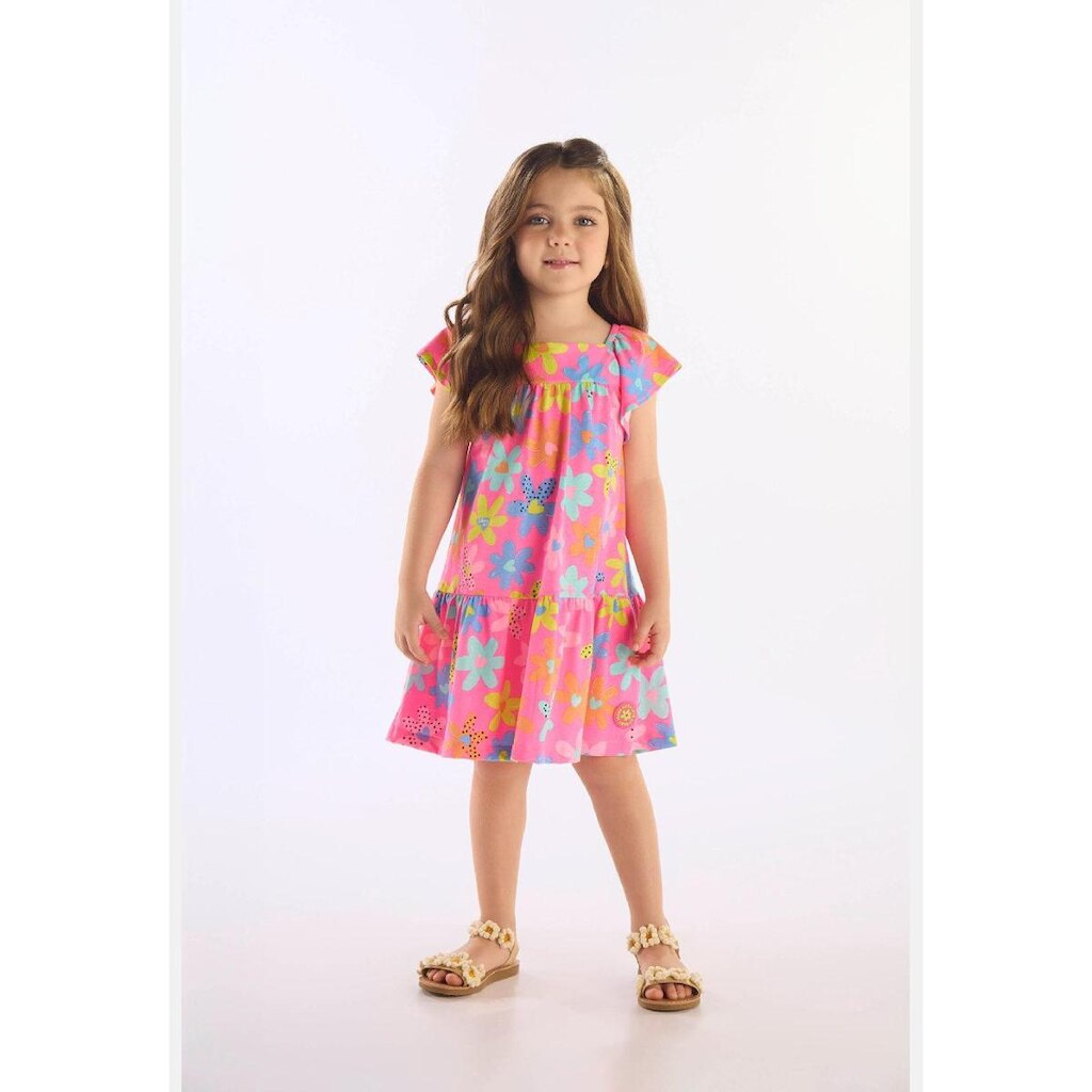 Vestido Infantil em Algodão Up Baby