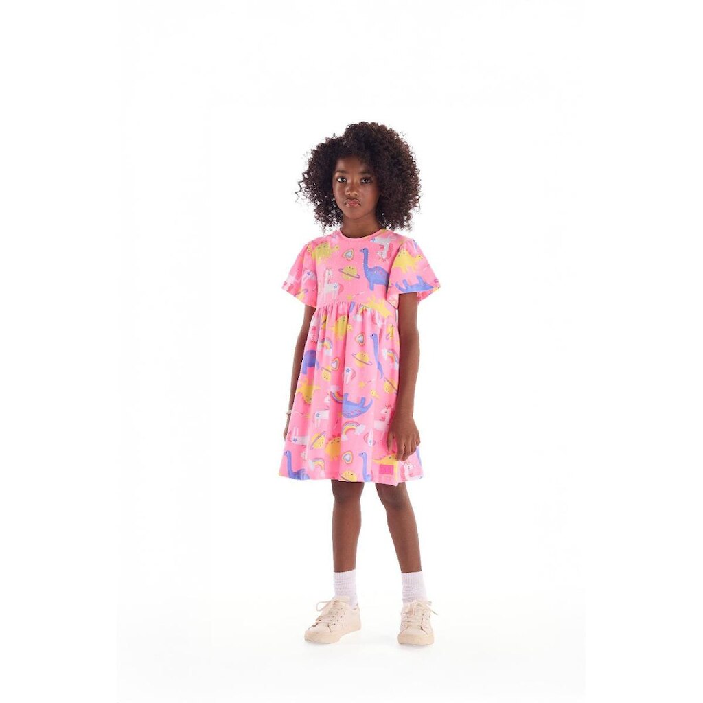 Vestido Infantil em Cotton Quimby