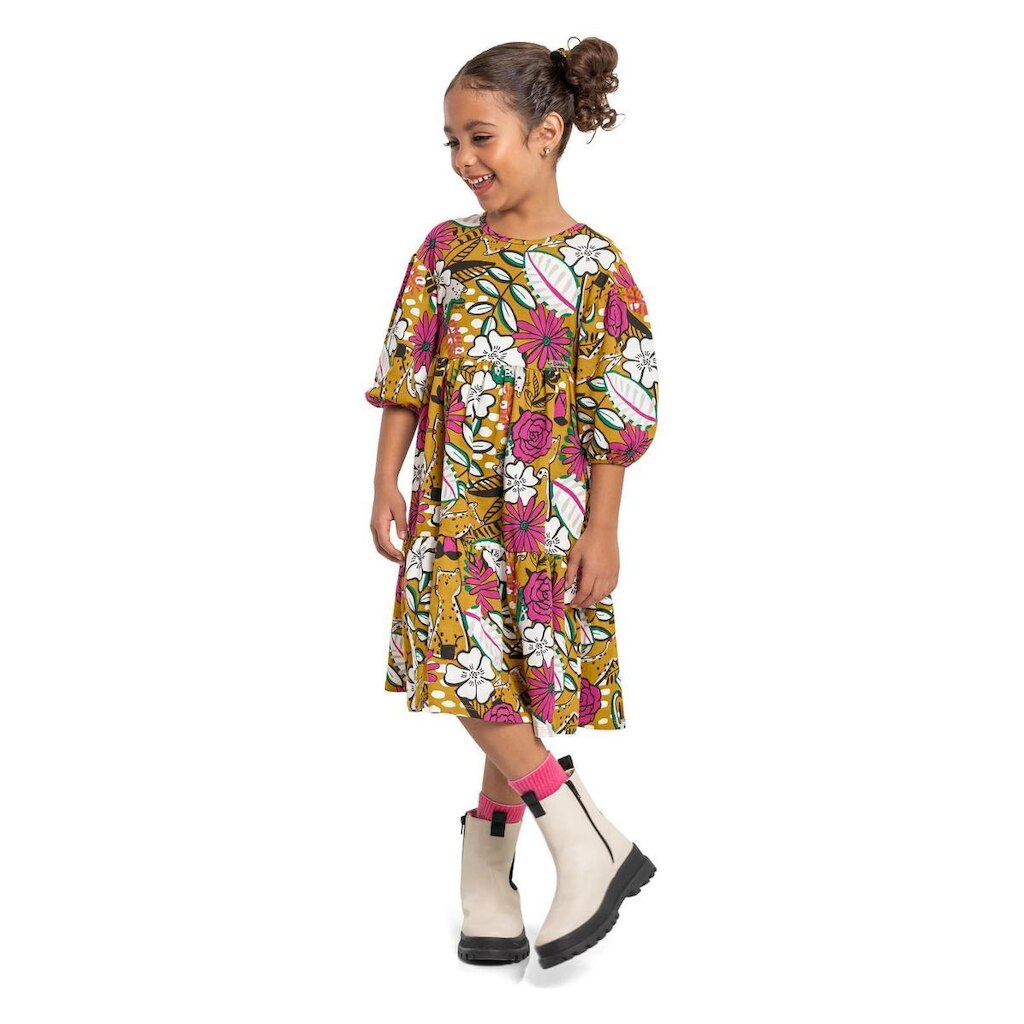 Vestido Infantil em Cotton Quimby