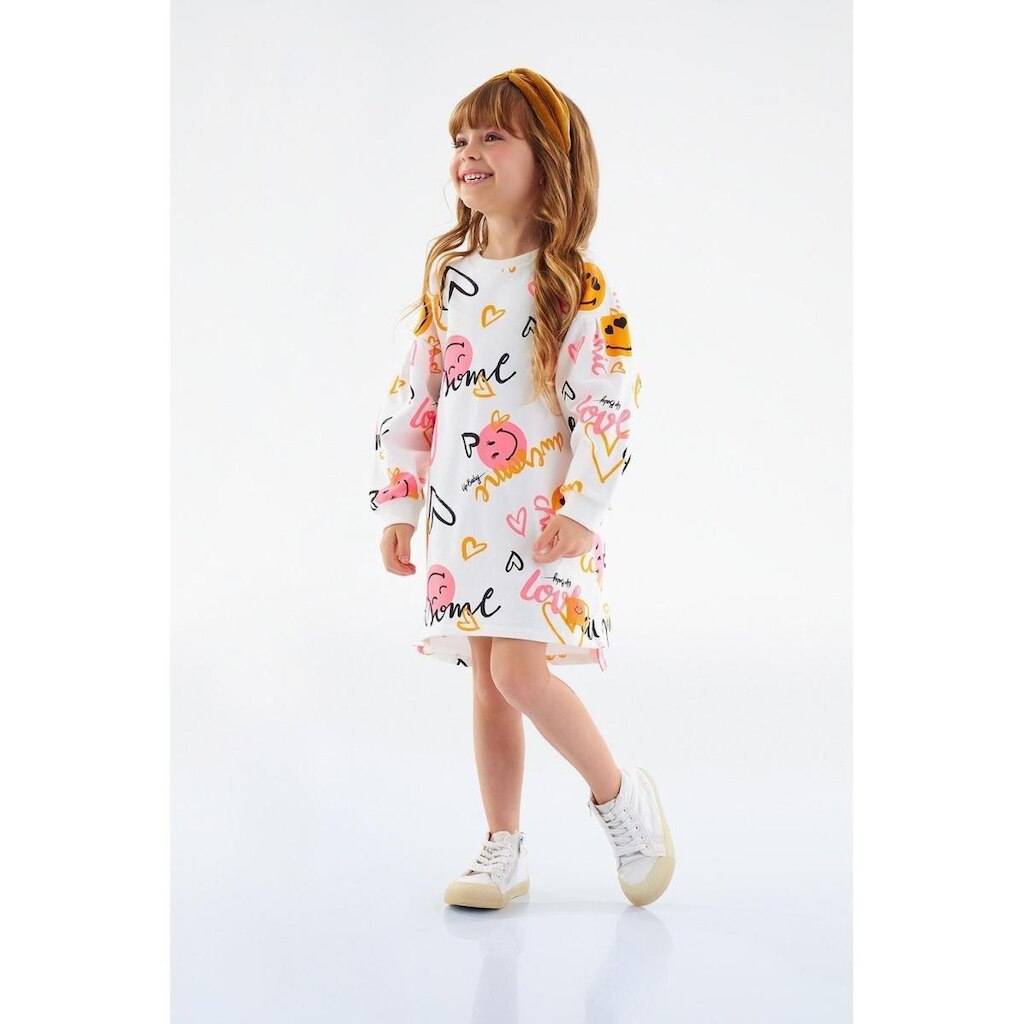 Vestido Infantil em Molecotton Up Baby