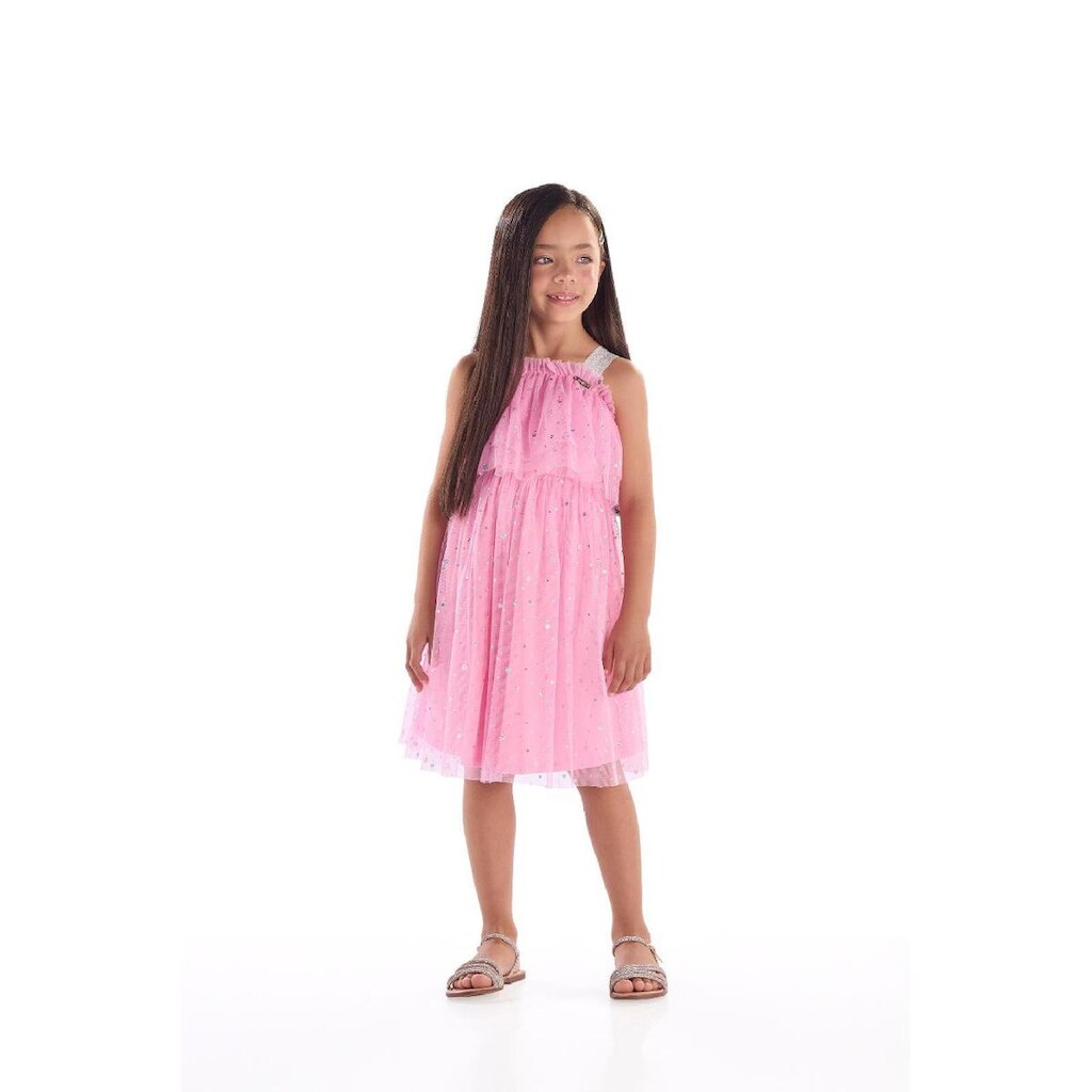 Vestido Infantil em Tule Forrado Quimby