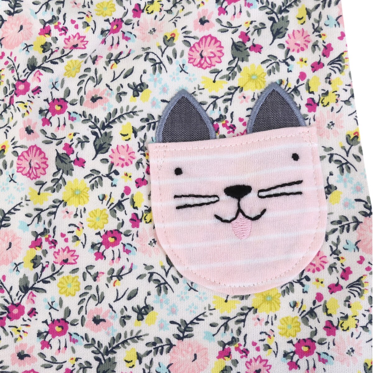 Vestido Infantil GAP Floral Bichinhos - 4