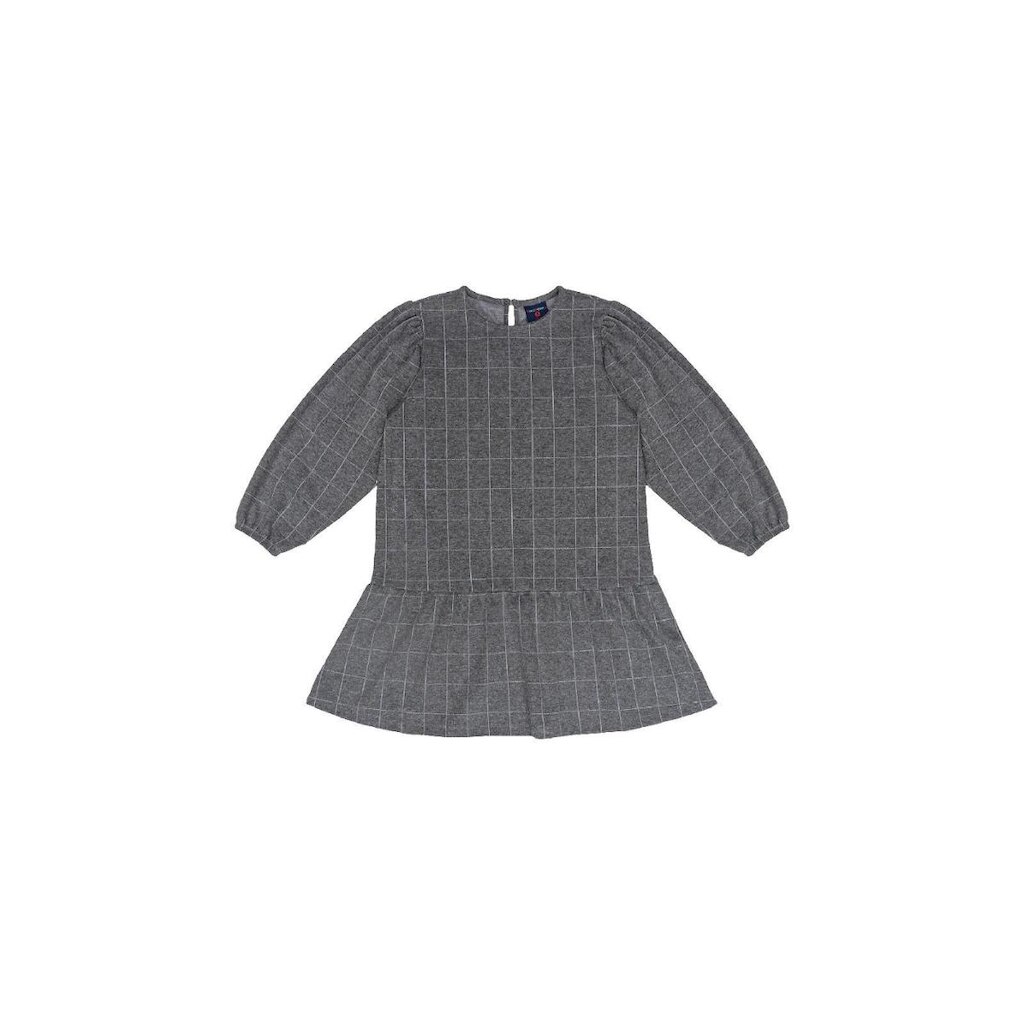 Vestido Infantil Jacquard Xadrez Guloseima