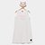 Vestido Infantil Kamylus Estampado - Off White