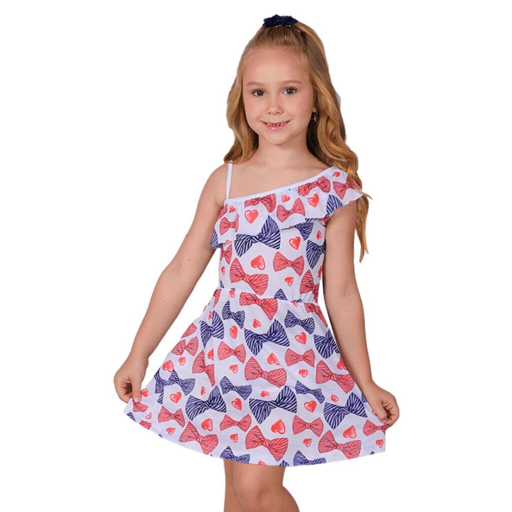 Vestido Infantil Laços de Alcinha - Destak