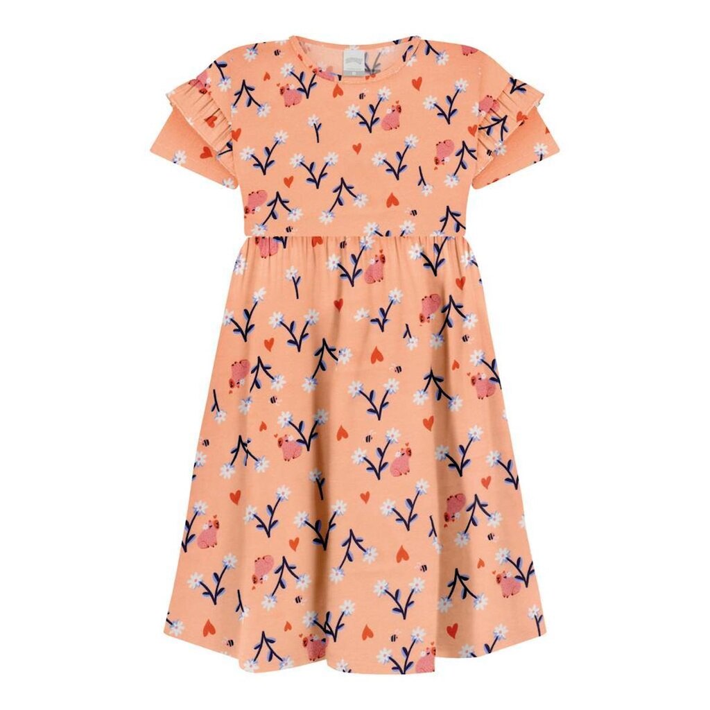 Vestido Infantil Malha Capivara Alakazoo Ref. 19532