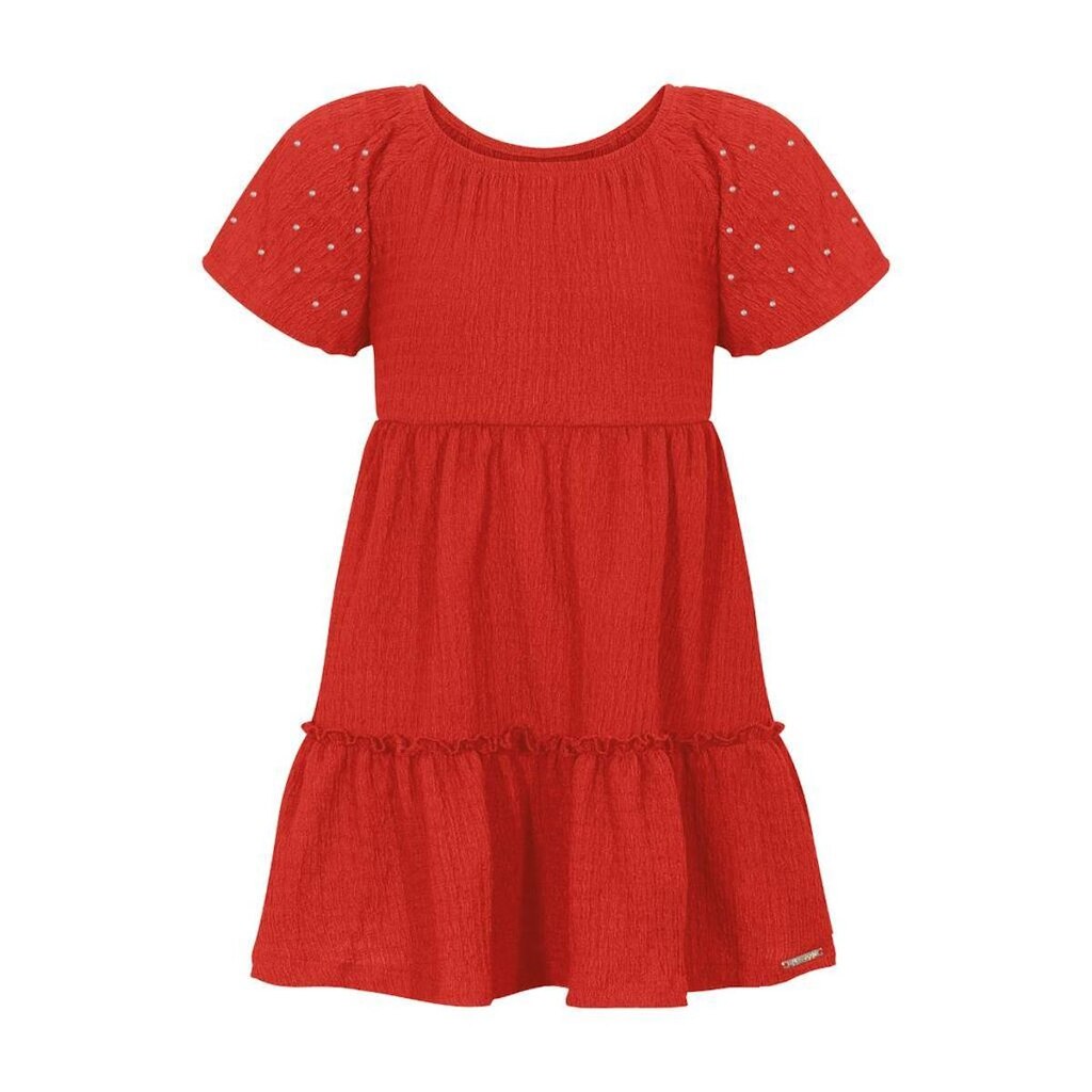 Vestido Infantil Malha Crinkle Alakazoo Ref. A5301