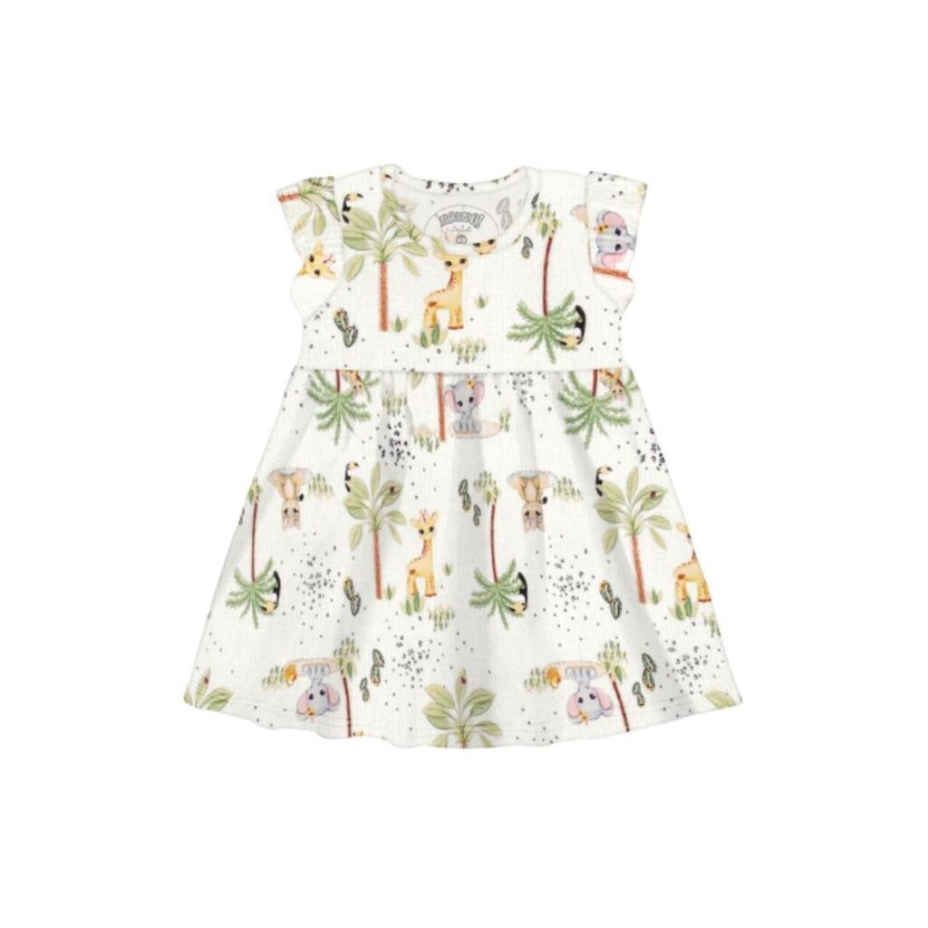 Vestido infantil manga curta ref 45775