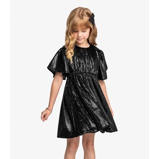 Vestido Infantil Manga Longa Trick Nick
