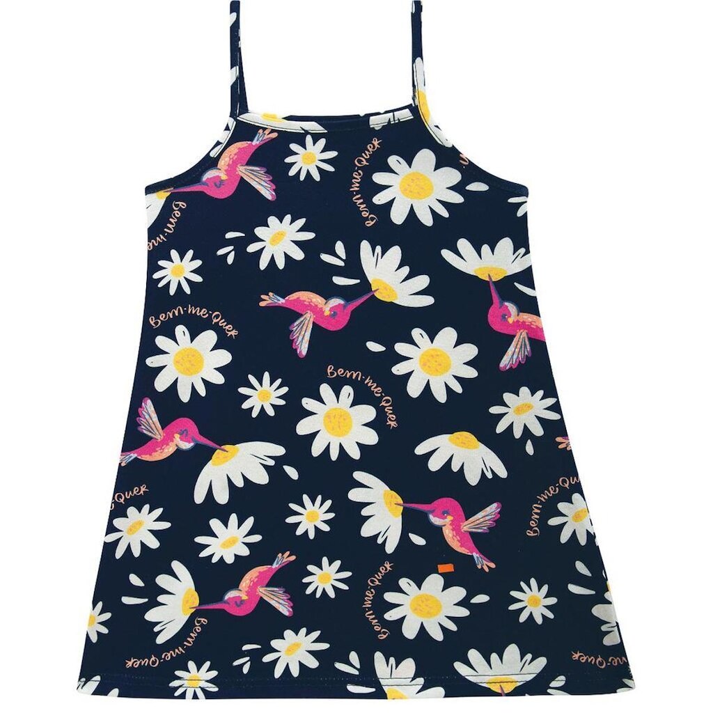 Vestido Infantil Menina Meia Malha Malwee Kids Ref. 132112