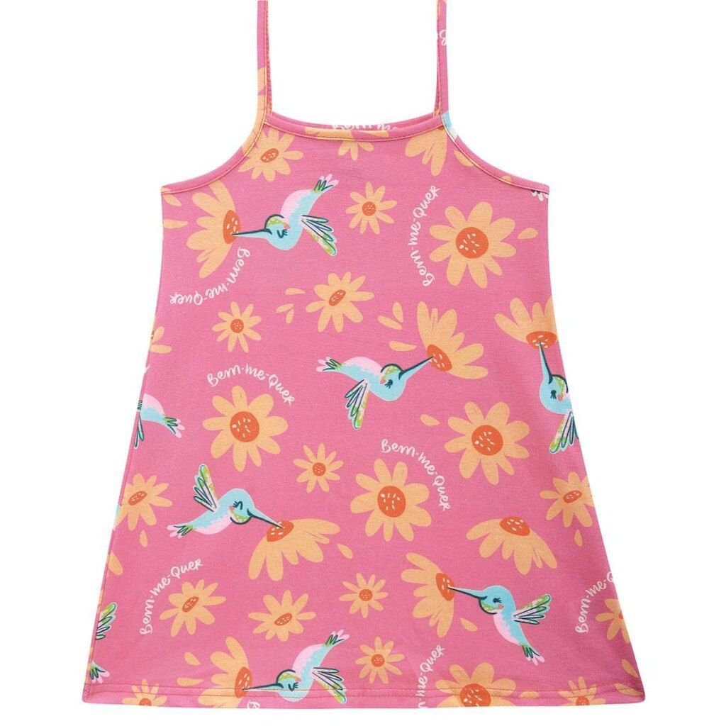 Vestido Infantil Menina Meia Malha Malwee Kids Ref. 132112