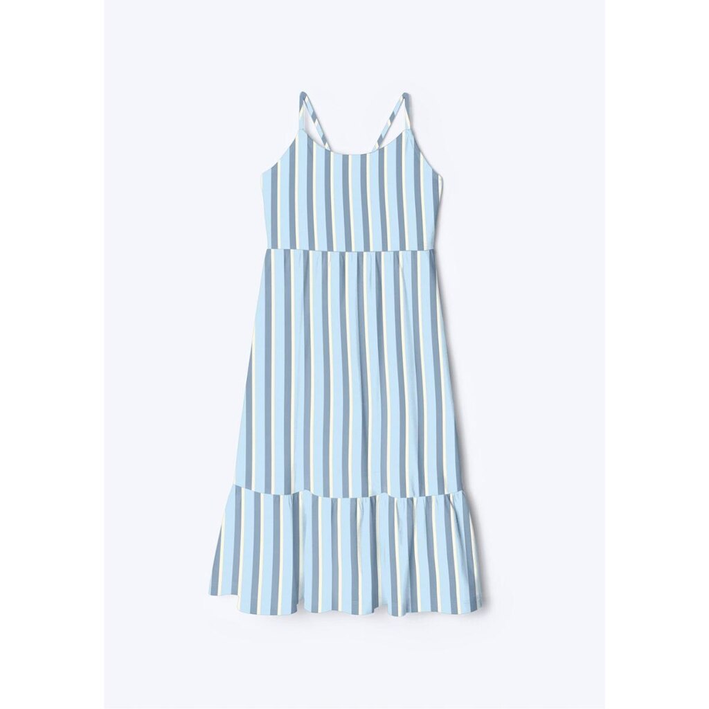 Vestido Infantil Midi Com Alças Finas