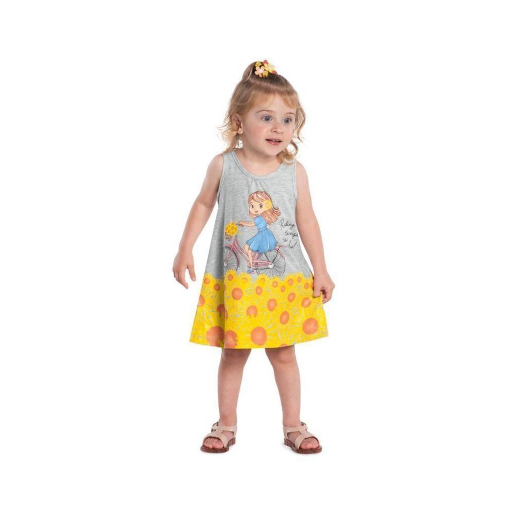 Vestido Infantil Regata Feminino
