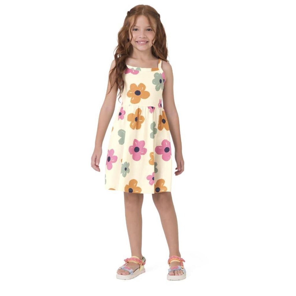 Vestido Infantil Verão Floral - Malwee