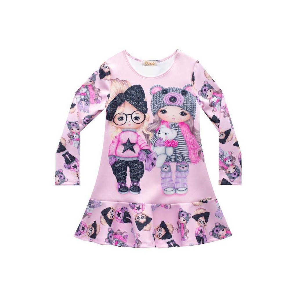 Vestido infantil verão menina Kukiê ref 40822