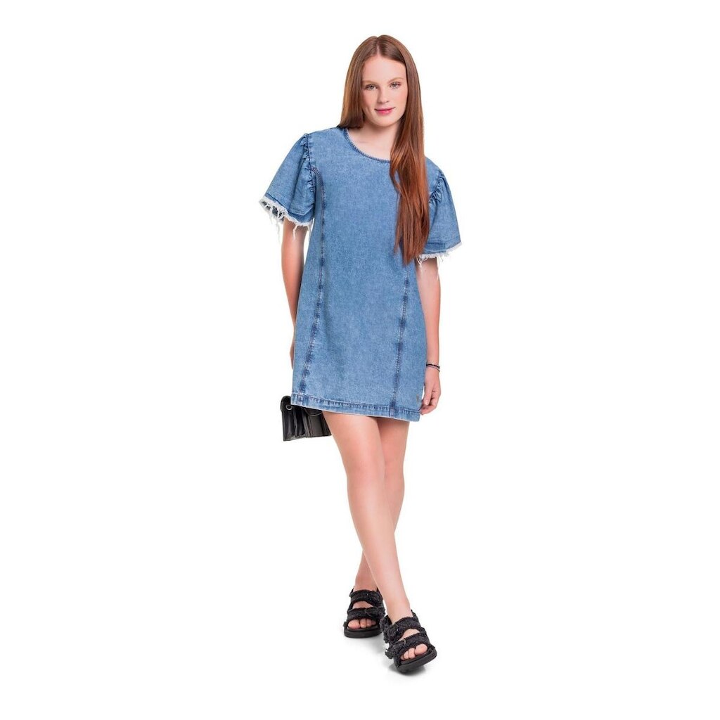 Vestido Jeans Juvenil Gloss