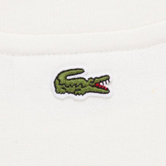 Vestido Lacoste de Algodão com Logo Tênis Lacoste Bordado no
