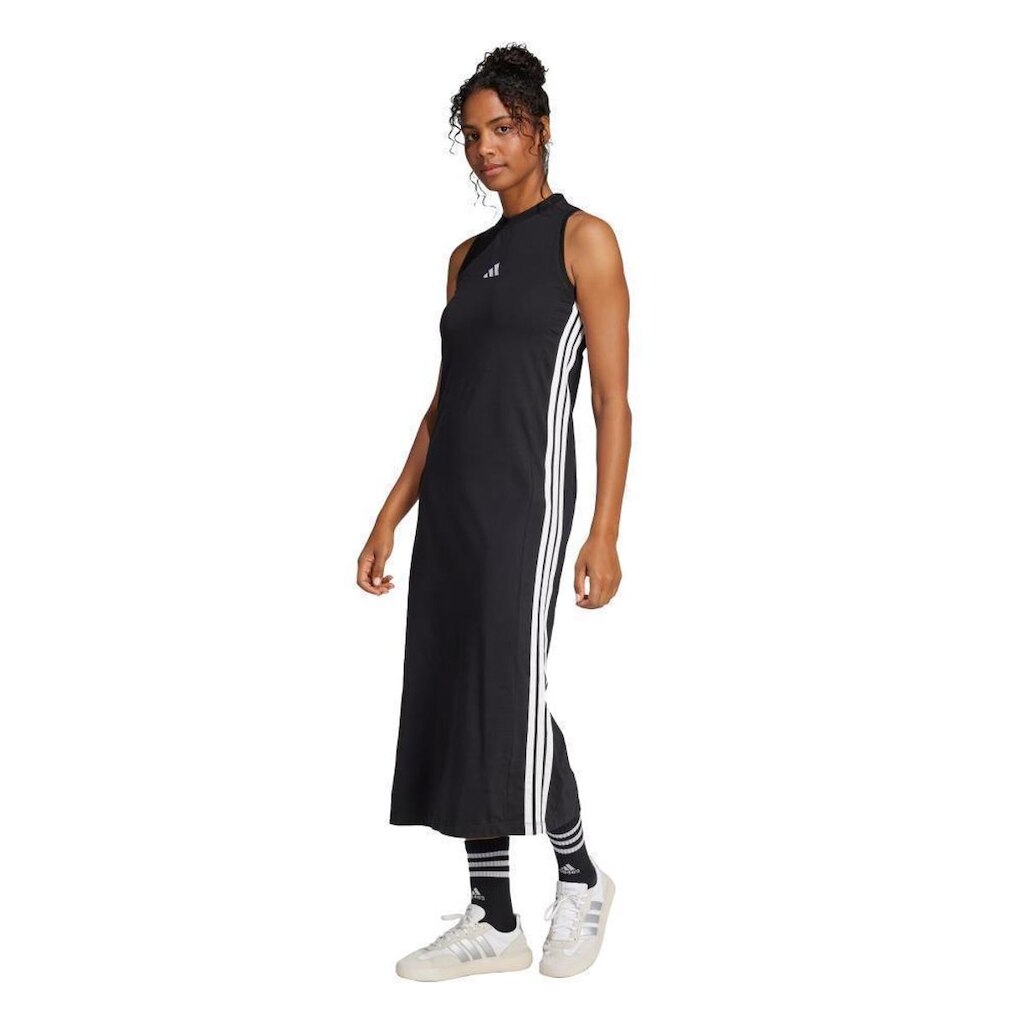 Vestido Longo Adidas Racerback Essentials Três Listras