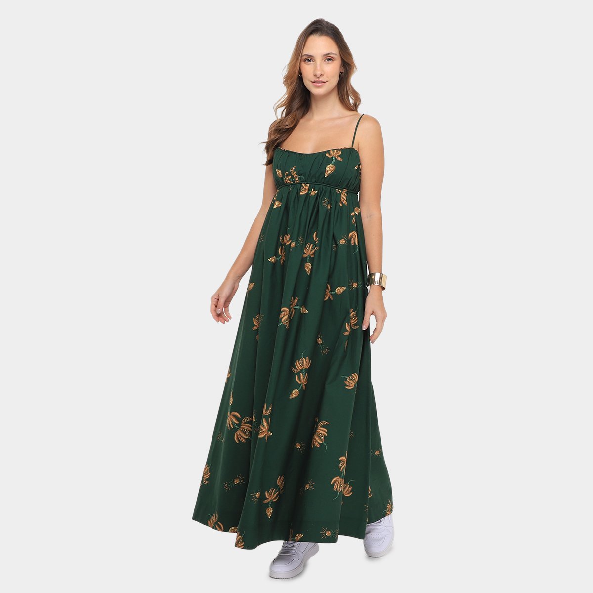 Vestido Farm Longo Maresia em promoção na Netshoes!