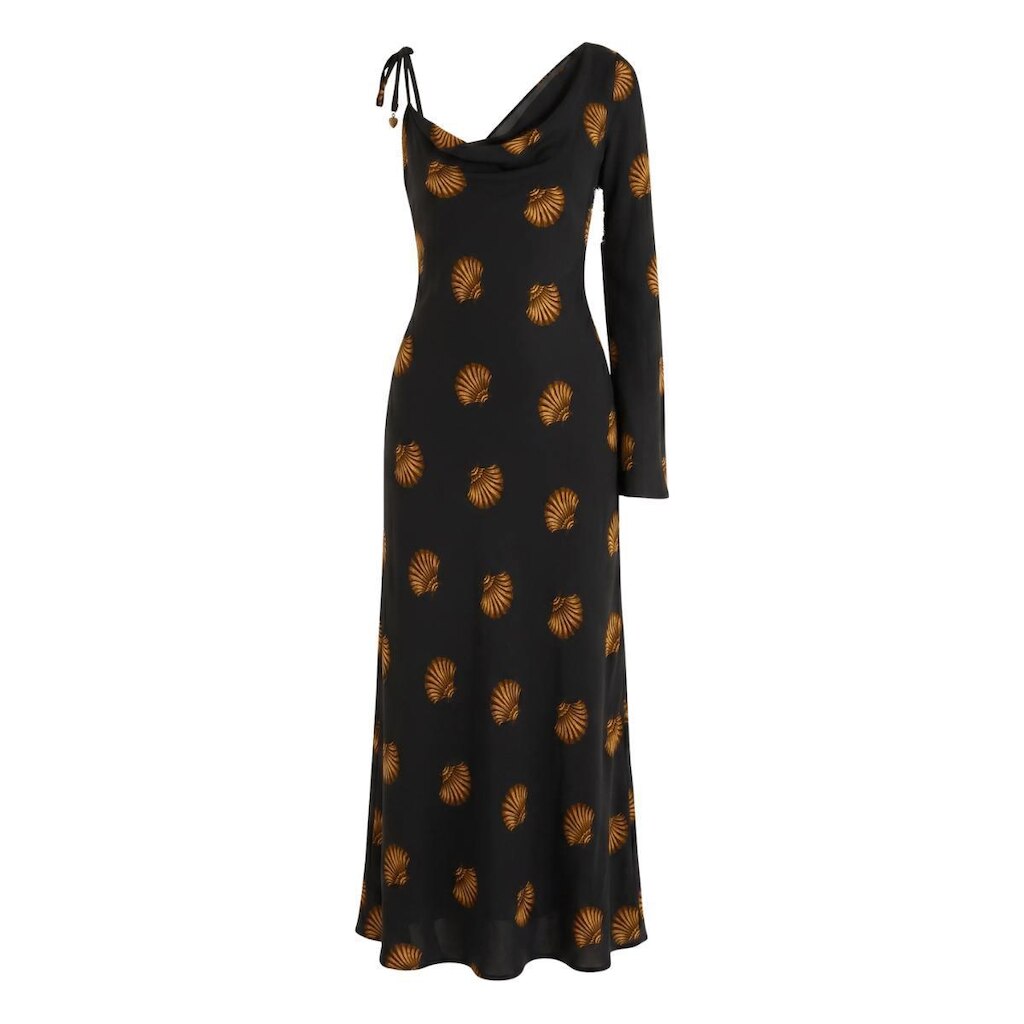 Vestido Longo Farm Rio Manga Conchita